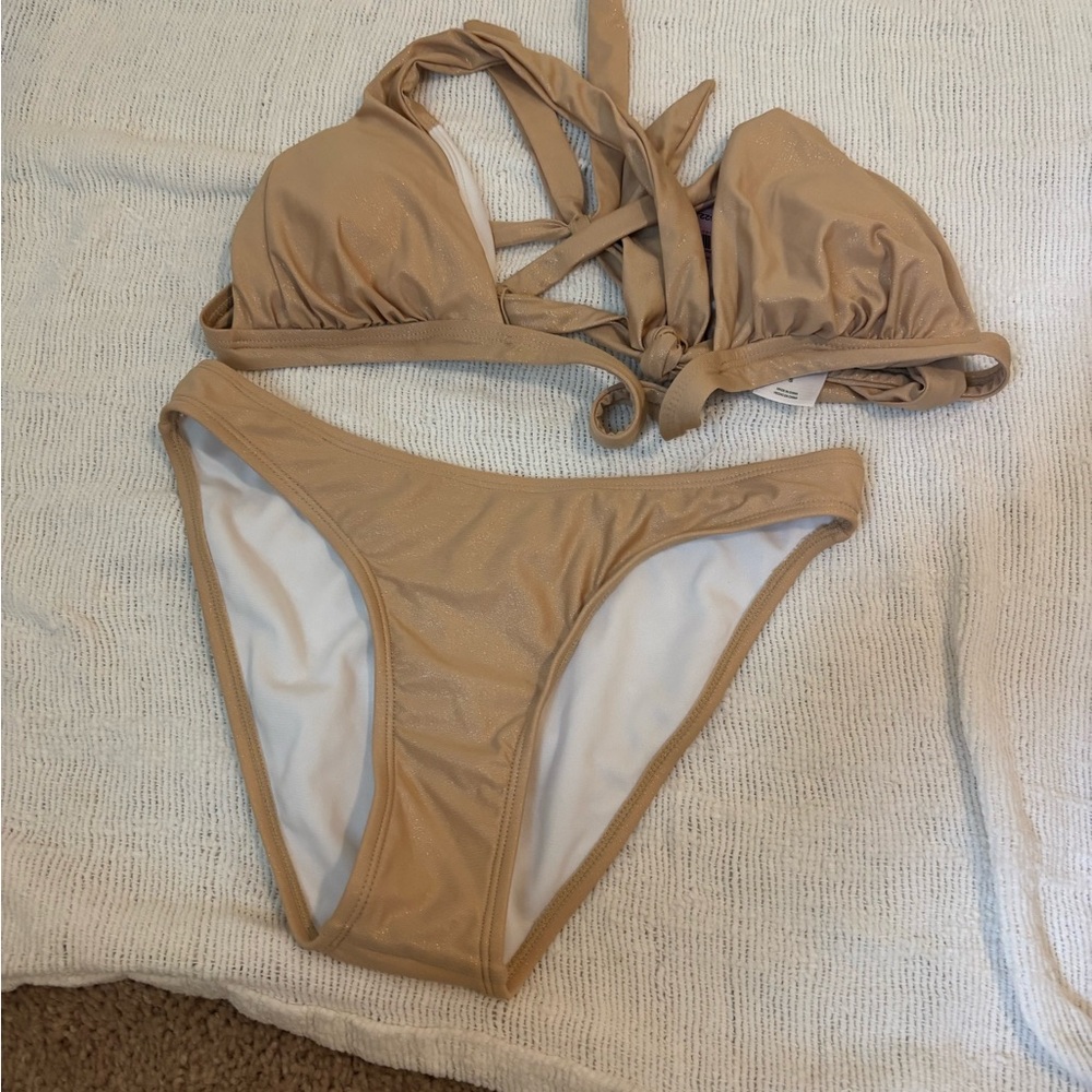 Tan Bikini Set - Picture 6 of 11